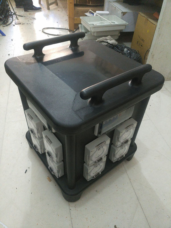 Easy Handling Mobile Distribution Board Movable Distro Box With MCB Protection
