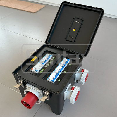 Syntax MP24 Portable Distribution Box Three Phase 63A For Stage Lighting Box PC Material