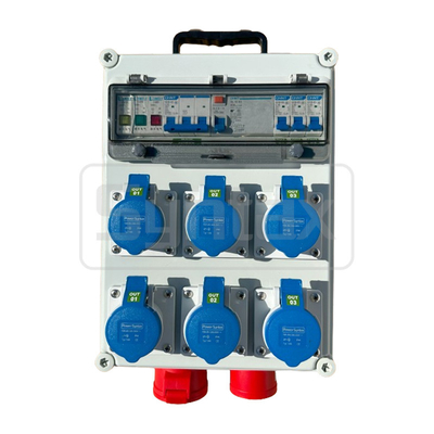 Syntax JJ17 Wall Mounted Distribution Box 32AMP Three Phase With Handle Electrical Maintenance Box 280*380*130mm