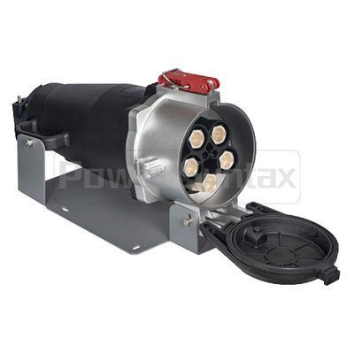 PowerSyntax 5P 630 Amp 415V IP67 Heavy Duty High Current Industrial Connector Wall Mounted Type Part No. 75142