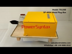 штепсельная розетка 75126E 5P 400A установленная стеной (коробка штепсельной вилки металла)