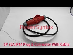 штепсельная вилка & соединитель 5P 32A IP44 с кабелем