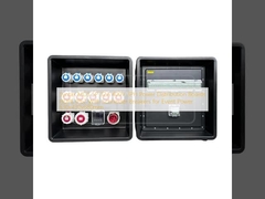 Синтаксис MD3 5P 32A 400V 3PH распределительные панели питания HDPE IP67 с разрывателями Шнайдера для мощности событий 630x430x680 мм