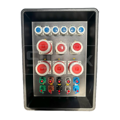 Синтаксис MD4 Трехфазный 400A Распределительный коробка питания Прочный HDPE IP67 Для Купального матча Катара 630x430x900 мм